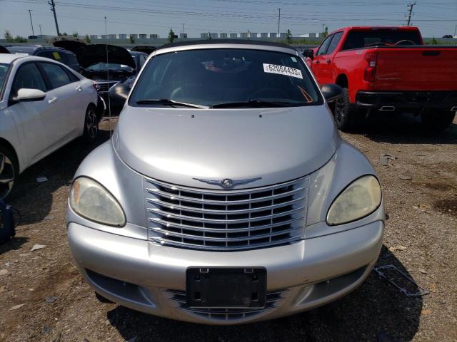 3C3AY75S55T500525 - 2005 CHRYSLER PT CRUISER GT SILVER photo 5