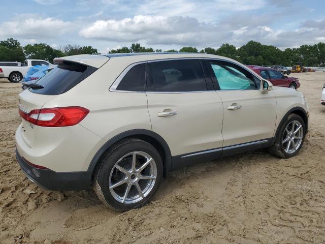 2LMTJ8LP6GBL35614 - 2016 LINCOLN MKX RESERVE BEIGE photo 3