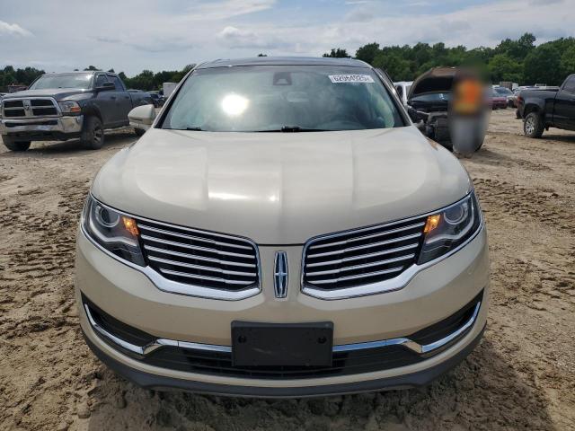 2LMTJ8LP6GBL35614 - 2016 LINCOLN MKX RESERVE BEIGE photo 5
