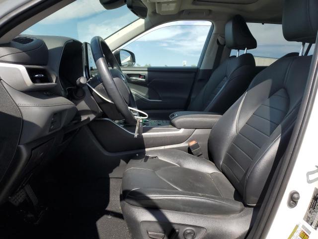 5TDHZRAH9MS036600 - 2021 TOYOTA HIGHLANDER XLE Weiß Foto 7