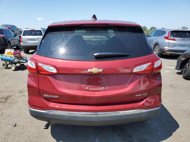 2GNAXSEV1J6298462 - 2018 CHEVROLET EQUINOX LT RED photo 6