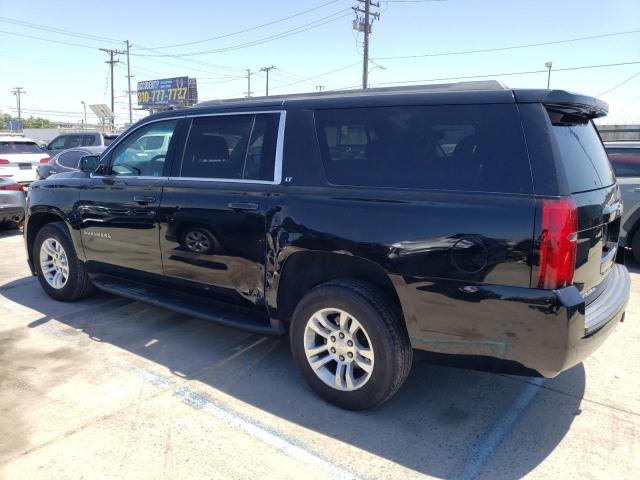 1GNSCHKC2HR197354 - 2017 CHEVROLET SUBURBAN C1500 LT BLACK photo 2