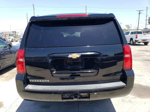 1GNSCHKC2HR197354 - 2017 CHEVROLET SUBURBAN C1500 LT BLACK photo 6