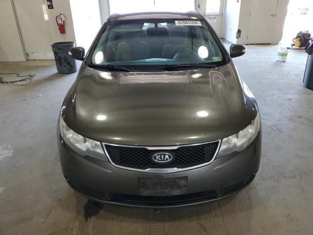 KNAFU4A23A5848106 - 2010 KIA FORTE EX GRAY photo 5