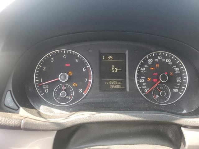 1VWAH7A37DC004661 - 2013 VOLKSWAGEN PASSAT S SILVER photo 9