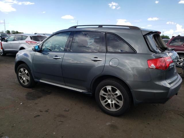 2HNYD28358H517359 - 2008 ACURA MDX TECHNOLOGY GRAY photo 2