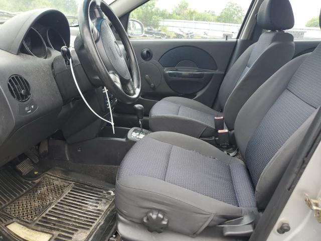 KL1TD56656B571871 - 2006 CHEVROLET AVEO BASE Gümüş foto 7