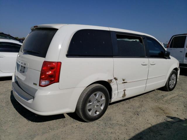 2D4RN4DGXBR767289 - 2011 DODGE GRAND CARA EXPRESS WHITE photo 3