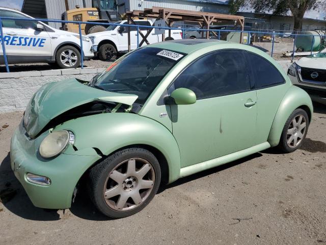 3VWDD21C82M425568 - 2002 VOLKSWAGEN NEW BEETLE GLX 绿色 照片 1
