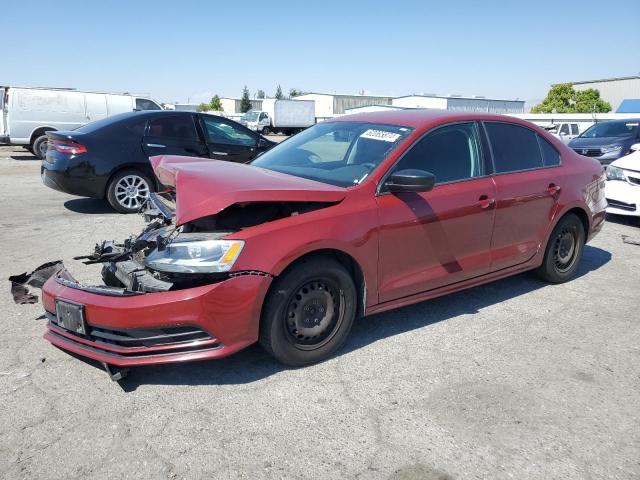 3VW267AJ2GM210448 - 2016 VOLKSWAGEN JETTA S RED photo 1