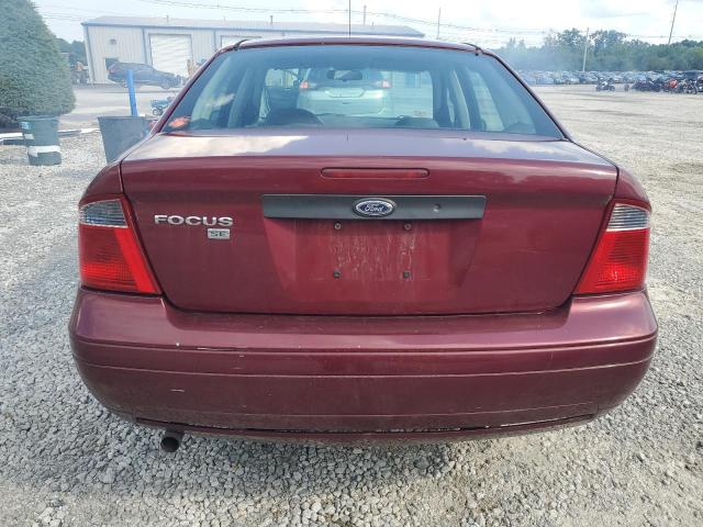 1FAFP34N07W266158 - 2007 FORD FOCUS ZX4 MAROON photo 6