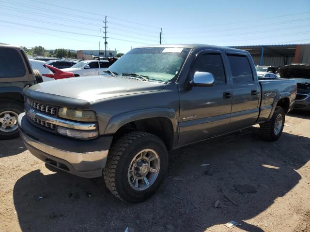 1GCGK13U22F228692 - 2002 CHEVROLET SILVERADO K1500 HEAVY DUTY GRAY photo 1