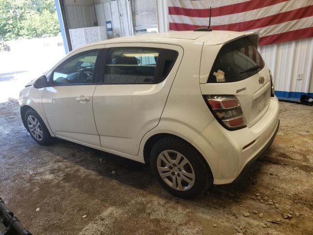 1G1JG6SBXK4140045 - 2019 CHEVROLET SONIC WHITE photo 2