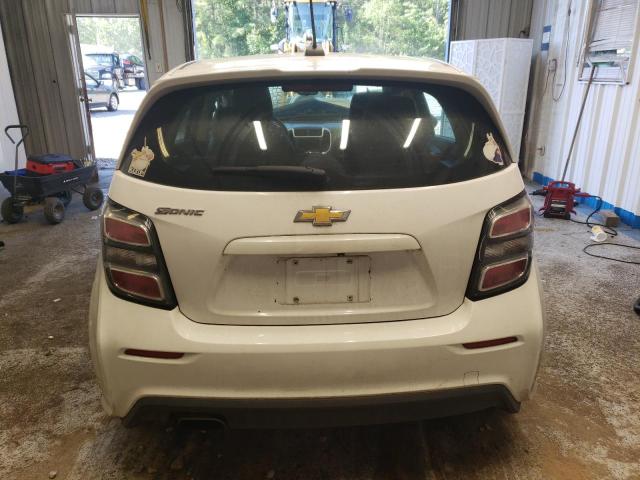 1G1JG6SBXK4140045 - 2019 CHEVROLET SONIC WHITE photo 6