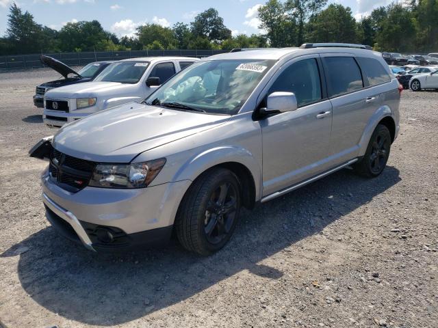 3C4PDDGG0KT816600 - 2019 DODGE JOURNEY CROSSROAD SILVER photo 1