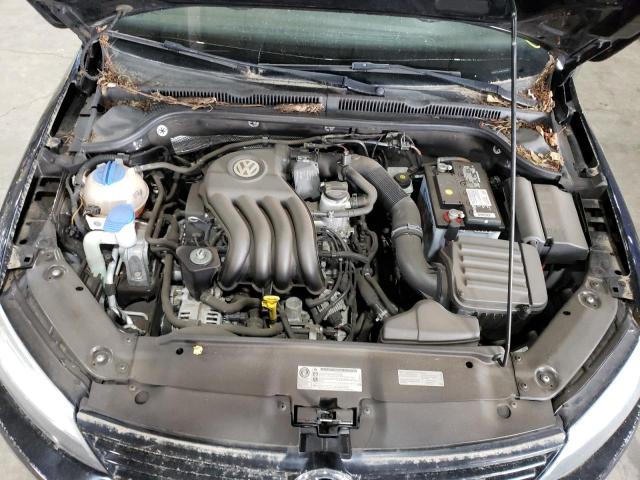 3VW2K7AJXEM392943 - 2014 VOLKSWAGEN JETTA BASE 黑色 照片 11