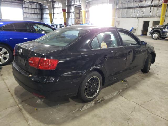 3VW2K7AJXEM392943 - 2014 VOLKSWAGEN JETTA BASE 黑色 照片 3