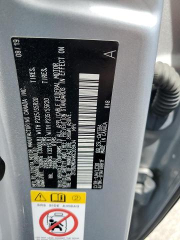 2T2BZMCA4KC209434 - 2019 LEXUS RX 350 BASE Gümüş foto 13