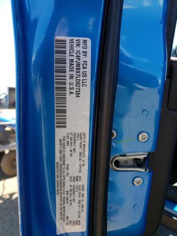 1C4PJMBX7LD627384 - 2020 JEEP CHEROKEE TRAILHAWK Mavi foto 14