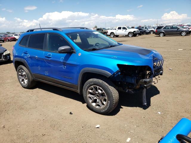 1C4PJMBX7LD627384 - 2020 JEEP CHEROKEE TRAILHAWK Mavi foto 4