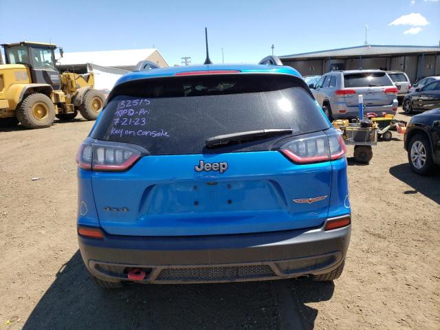 1C4PJMBX7LD627384 - 2020 JEEP CHEROKEE TRAILHAWK Mavi foto 6