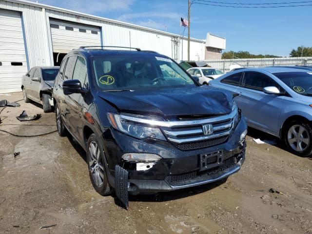 5FNYF6H99GB082992 - 2016 HONDA PILOT TOURING GRAY photo 1