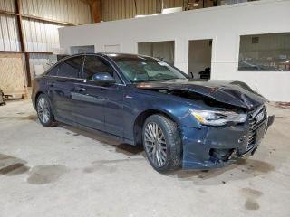 WAUFGAFC7GN001833 - 2016 AUDI A6 PREMIUM PLUS BLUE photo 4