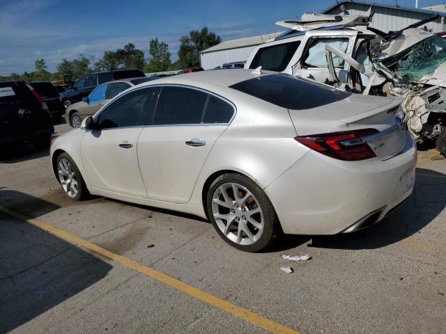 2G4GU5GX8E9192098 - 2014 BUICK REGAL GS WHITE photo 2