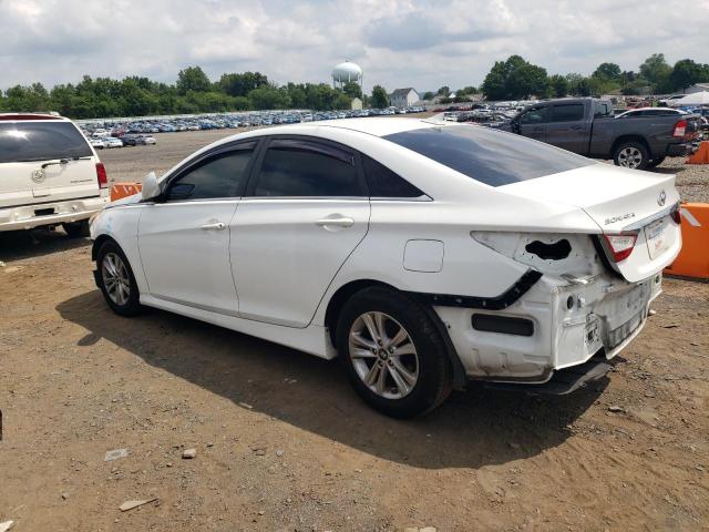 5NPEB4AC1EH905969 - 2014 HYUNDAI SONATA GLS WHITE photo 2