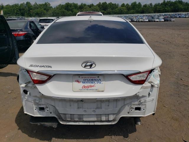 5NPEB4AC1EH905969 - 2014 HYUNDAI SONATA GLS WHITE photo 6