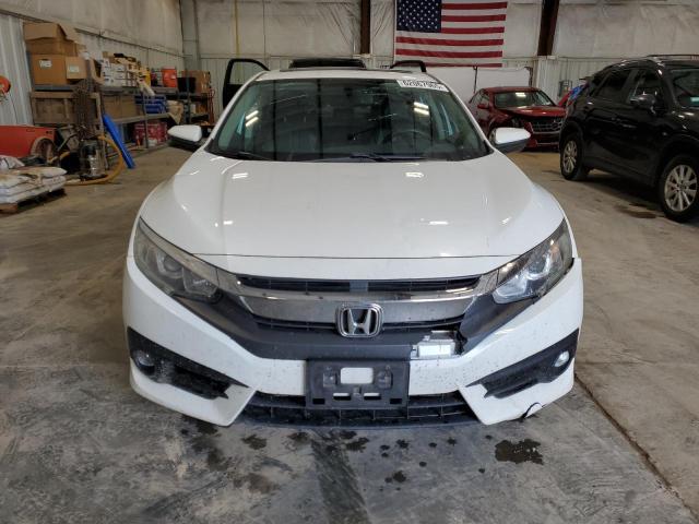 19XFC1F76GE036756 - 2016 HONDA CIVIC EXL WHITE photo 5