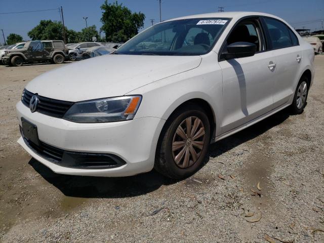 3VW1K7AJ7CM319232 - 2012 VOLKSWAGEN JETTA BASE WHITE photo 1