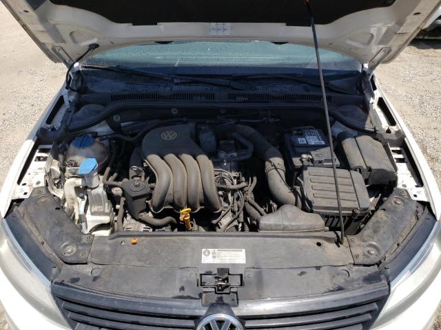 3VW1K7AJ7CM319232 - 2012 VOLKSWAGEN JETTA BASE WHITE photo 11