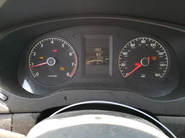 3VW1K7AJ7CM319232 - 2012 VOLKSWAGEN JETTA BASE WHITE photo 9