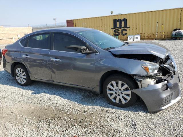 3N1AB7AP5KY443436 - 2019 NISSAN SENTRA S GRAY photo 4