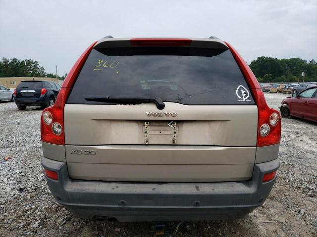 YV1CY592751189328 - 2005 VOLVO XC90 BEIGE photo 6