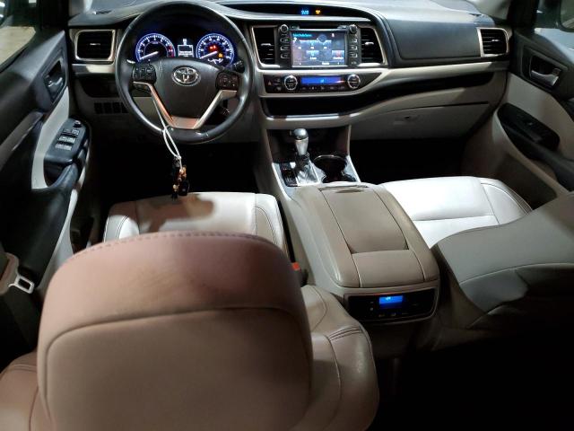5TDJKRFH3GS284540 - 2016 TOYOTA HIGHLANDER XLE GRAY photo 8