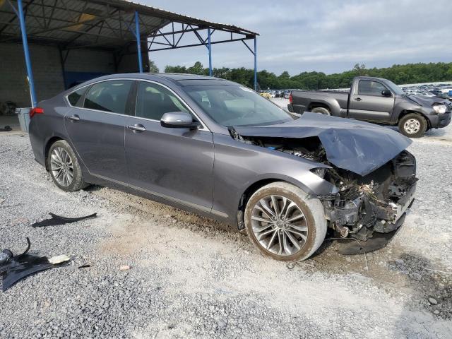 KMHGN4JE6FU090026 - 2015 HYUNDAI GENESIS 3.8L GRAY photo 4