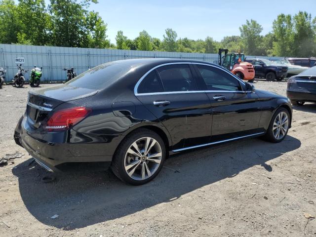 55SWF8EB9KU304724 - 2019 MERCEDES-BENZ C 300 4MATIC BLACK photo 3