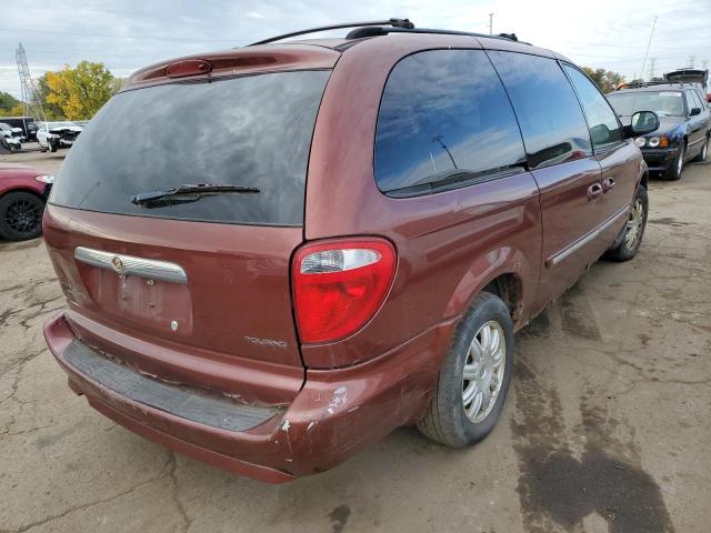 2A4GP54L17R223802 - 2007 CHRYSLER TOWN & COU TOURING RED photo 4