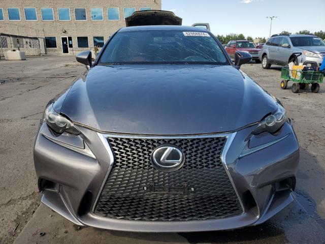 JTHCF1D28F5016048 - 2015 LEXUS IS 250 GRAY photo 5