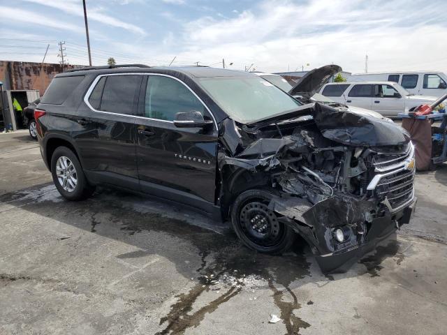 1GNERGKW6LJ257367 - 2020 CHEVROLET TRAVERSE LT BLACK photo 4