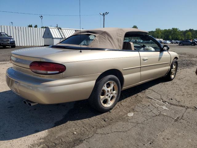 3C3EL55HXYT211931 - 2000 CHRYSLER SEBRING JXI BEIGE photo 3