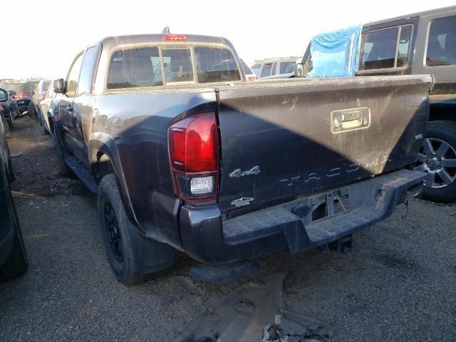 3TYSZ5AN5NT059947 - 2022 TOYOTA TACOMA ACCESS CAB Графитовый фото 2