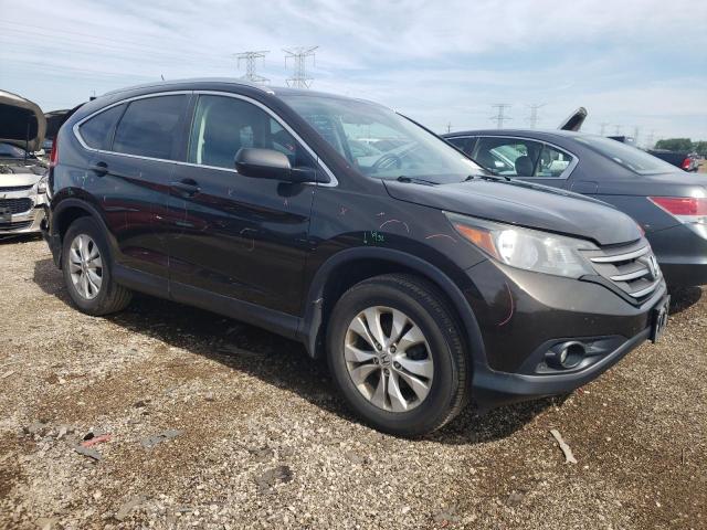 5J6RM4H79DL069241 - 2013 HONDA CR-V EXL GRAY photo 4