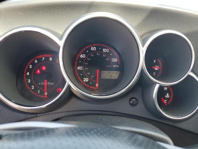 2T1KR32E25C404732 - 2005 TOYOTA COROLLA MA XR GRAY photo 9