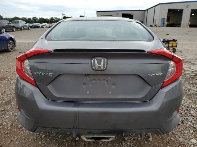 19XFC2F81LE008842 - 2020 HONDA CIVIC SPORT GRAY photo 6