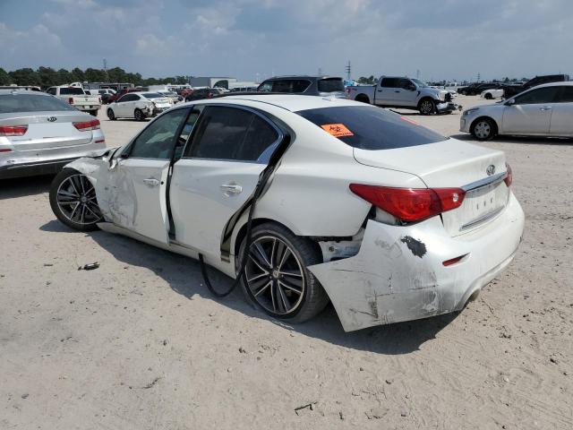 JN1BV7AP8FM355551 - 2015 INFINITI Q50 BASE WHITE photo 2