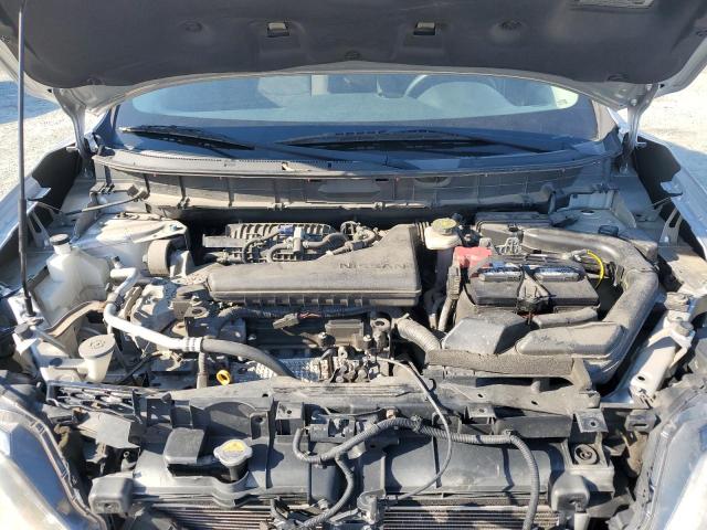 KNMAT2MV2GP601845 - 2016 NISSAN ROGUE S SILVER photo 12