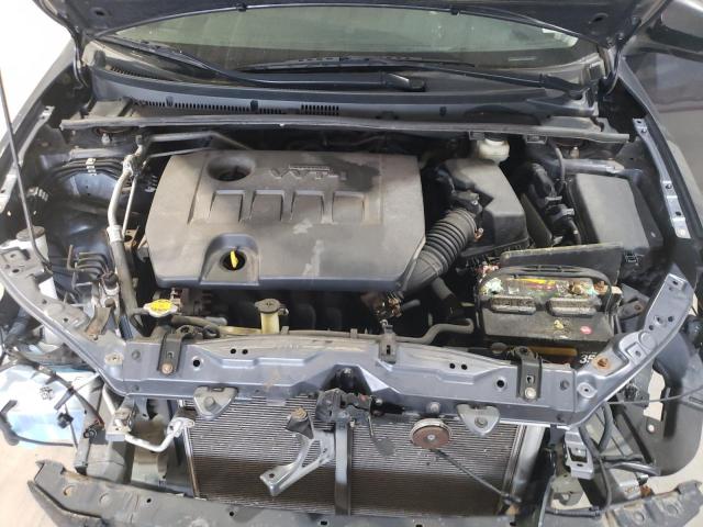 5YFBURHEXFP188722 - 2015 TOYOTA COROLLA L GRAY photo 11